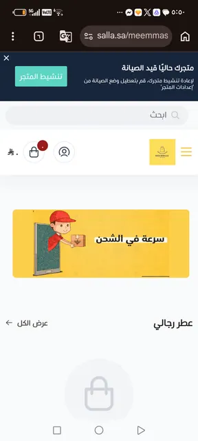 مطلوب ممول لمشروع لمتجر إلكتروني