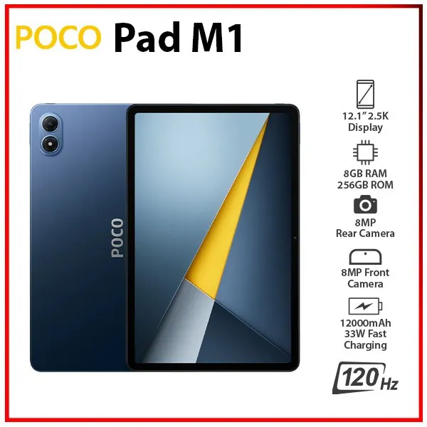 تابلت جبار من شاومي poco pad m1 بمميزات جبارة في بوابة البيع و الشراء